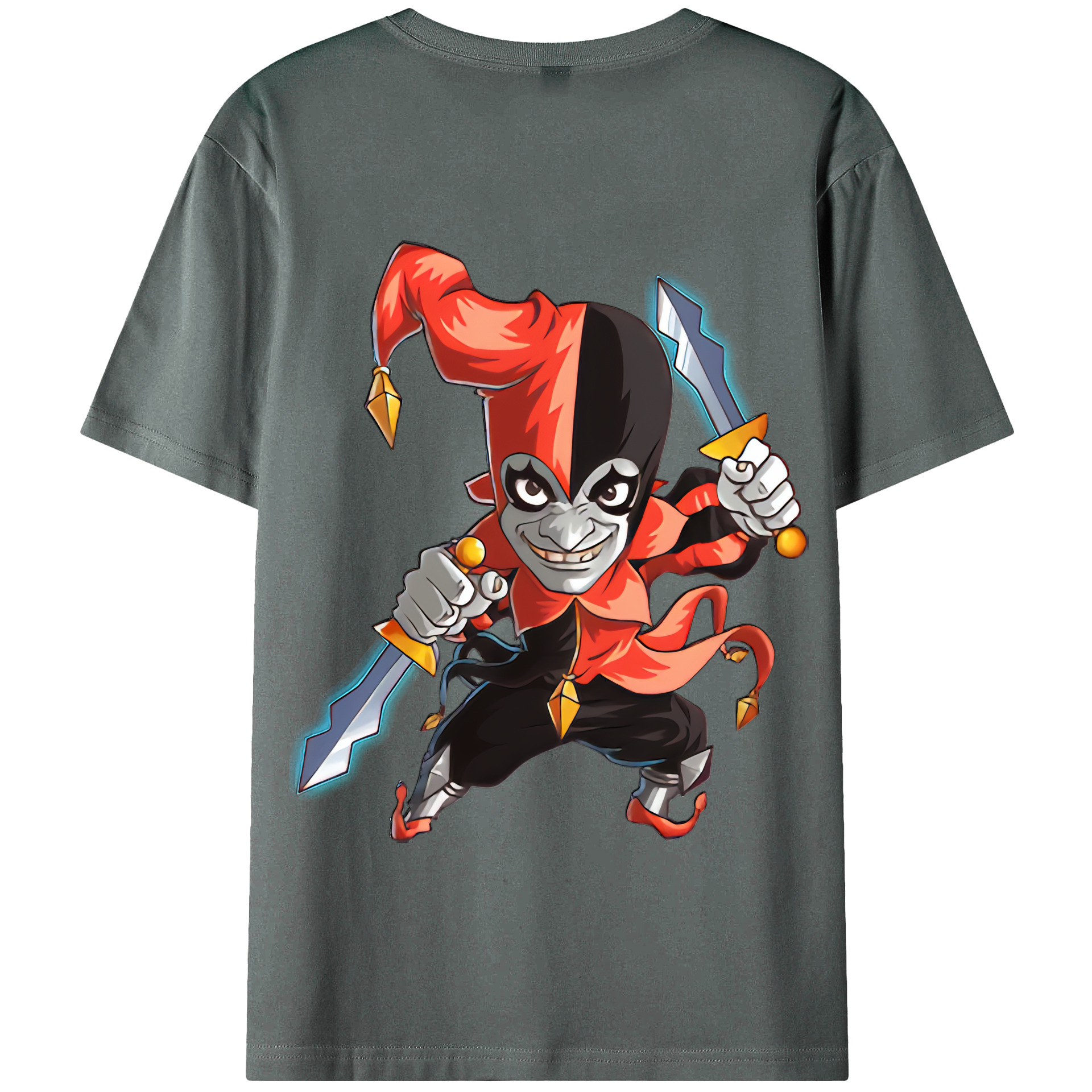 リーグ・オブ・レジェンド League of Legends LOL 綿100％半袖Tシャツ（背面プリント）